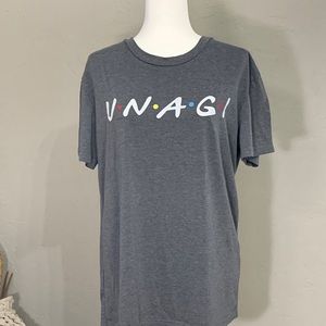 Friends themed shirt.